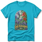 Gogh Hummingbird ~ Comfort Colors Premium Tee thumbnail 5