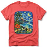 Aloha, Let's Gogh ~ Comfort Colors Premium Tee thumbnail 4