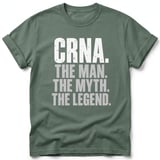 CRNA The Man The Myth The Legend Tee thumbnail 9