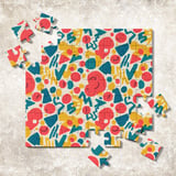 Digital Pattern, Digital Bundle, Abstract Art Print, Seamless Repeat Pattern, Colorful Shapes, Fabric Design, Commercial Use License thumbnail 7