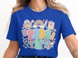 Peds Nurse T-Shirt: Retro Pediatric Practitioner Nursing Design thumbnail 5