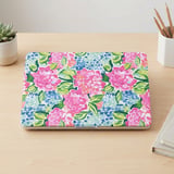 Pink Hydrangea Laptop Case thumbnail 3