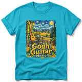Gogh Guitar ~ Comfort Colors Premium Tee thumbnail 5