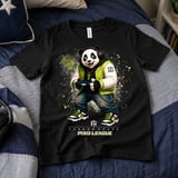 Panda Gamer Shirt for Toddler, Funny Virtual Reality Gaming Tee, Kids Birthday Gift, Pixo League by Farron House thumbnail 15