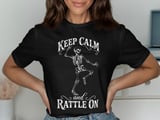 Keep Calm and Rattle On Tee thumbnail 8