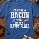 Camping + Bacon My Happy Place Tee thumbnail 5