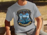 United States Navy Forged By The Sea T-Shirt | US Navy Veteran Shirt | Patriotic Military Gift Tee | Naval Pride Apparel thumbnail 2