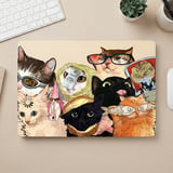 Funny Meme Cats MacBook Case thumbnail 5