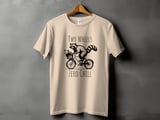 Two Wheels Zero Chill | Raccoon Bike Shirt thumbnail 10