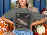 Baseball Fan Sleep Here Now T-Shirt, Funny Baseball Bat Sleeping Bag Shirt, Game Day Apparel Gift thumbnail 2