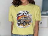 Waggy Gone Wild T-Shirt, Classic Wagpneer , SUV Car, Off Roading Tee, Cool Graphic Tee, Automotive Apparel, Funny T Shirt Gift thumbnail 6