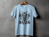 Bikes & Diamonds On Repeat | Lowrider Bike Shirt thumbnail 12