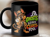 Ghosts Leave Clues German Shepherd Mug thumbnail 9