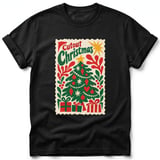 Cutout Christmas ~ Comfort Colors Premium Tee thumbnail 1