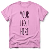 Custom Text T-Shirt thumbnail 1