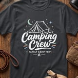 Camping Crew Family Camp Trip Tee thumbnail 1