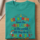 Grandmoms Have The Best Job Tee thumbnail 2