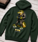 Crocodile Gamer Hoodie for Boys, Kids Gaming Hoodie, Teen Gamer Gift, Video Game Sweatshirt, Cool Gaming Clothes thumbnail 6