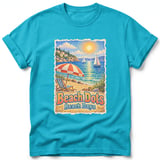 Beach Dots ~ Comfort Colors Premium Tee thumbnail 5