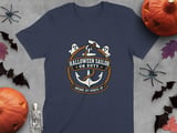 Halloween Sailor On Duty Anchor Set Spirits Up Graphic Nautical Ghost Crewneck Sweatshirts thumbnail 3