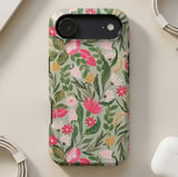 Pink Wildflower Garden MagSafe® Phone Case thumbnail 4