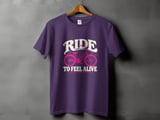 Ride To Feel Alive | Beach Cruiser Shirt thumbnail 6