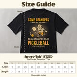 Pickleball Sport-Tek Performance Tee, Some Grandpas Take Naps Real Grandpas Play Pickleball (Then Take A Nap), Court Apparel thumbnail 11