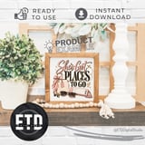 Shes Got Places To Go PNG Girls Trip Vacation Sublimation Design, Glam Jetsetter Travel Luggage Clipart, Pink Gold Boho Travel PNG thumbnail 15