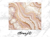 20 oz Skinny Tumbler Wrap, Geode Sublimation Design, Straight and Tapered, Pink Gold Marble Tumbler Digital Download, Tumbler Design thumbnail 3