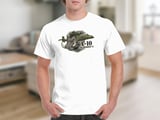 A-10 Thunderbolt II Warthog T-Shirt, Military Aircraft Tee, Pilot Gift, Veteran Air Force Plane Shirt for Him thumbnail 8