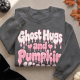 Ghost Hugs and Pumpkin Kisses Tee or Sweatshirt thumbnail 14