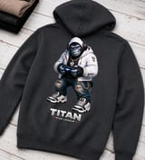 Gorilla Gamer Hoodie for Boys, Kids Gaming Hoodie, Teen Gamer Gift, Video Game Sweatshirt, Cool Gaming Clothes thumbnail 5