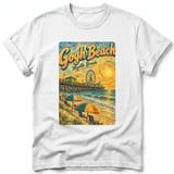 Gogh Beach ~ Comfort Colors Premium Tee thumbnail 9