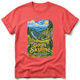 Gogh Skyline ~ Comfort Colors Premium Tee thumbnail 3