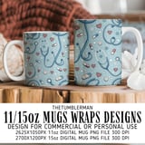 Stethoscope Heartbeat Digital Pattern Size Bundle Png thumbnail 4