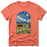Gogh Big Sky ~ Comfort Colors Premium Tee thumbnail 5