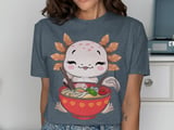 Axolotl Ramen Dreamer T-Shirt thumbnail 11