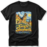 Gogh Shepherd ~ Comfort Colors Premium Tee thumbnail 1