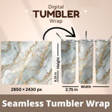 Marble and Gold Tumbler, Digital, Watercolor Texture Background, Printable Tumbler PNG, Scrapbooking Paper, Junk Journal Pages, Flowers Art thumbnail 7