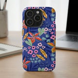 Vibrant Botanical Floral MagSafe® Phone Case  thumbnail 1