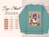 Cute Retro Ghost Halloween Sweatshirt, Trendy Spooky Season Hoodie, Fall Ghost Heart Glasses T-Shirt Gift for Her thumbnail 16