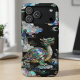 Mother of Pearl Dragon Turtle MagSafe® Phone Case thumbnail 3
