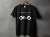 No Life Like Bike Life | Stretch Chopper Cruiser Shirt thumbnail 9