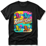 Retired in Color ~ Comfort Colors Premium Tee thumbnail 1