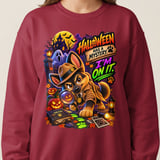 Halloween Mystery Detective Chase Dog Sweatshirt thumbnail 12