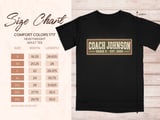 Male Teacher Shirt Vintage Coach Hoodie Sweatshirt Retro Sports PE Teacher Gift Collegiate Athletic Graphic Apparel for Male Educator thumbnail 21