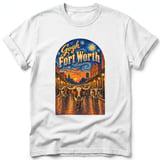 Gogh Fort Worth ~ Comfort Colors Premium Tee thumbnail 9