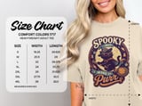 "Spooky But Make It Purr" Witch Cat T-Shirt thumbnail 3
