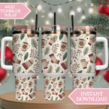 Nordic Hygge Seamless Digital Pattern Size Bundle Png thumbnail 8
