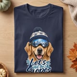 Let's Hit the Slopes Dog Tee thumbnail 3